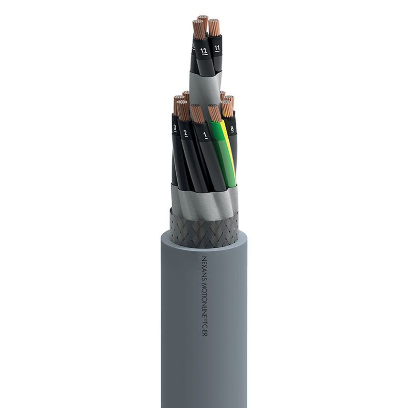 Nexans tray cables automation
