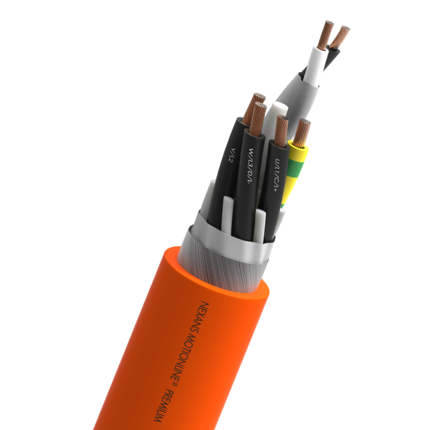SERVO CABLES FOR ROBOT APPLICATION (4x1,0+2x(2x0,75)StC)D