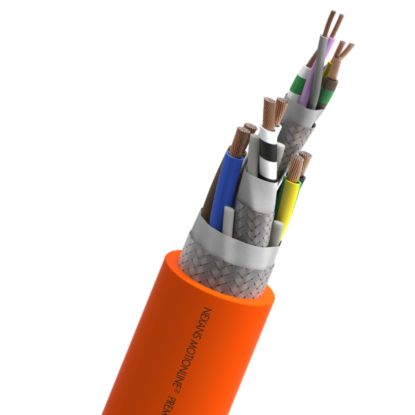 HYBRID CABLES ACC. TO HEIDENHAIN HMC6® STANDARD (4G1,5+(2x1,0)C+(2x0,24+2x2x0,09)C)C