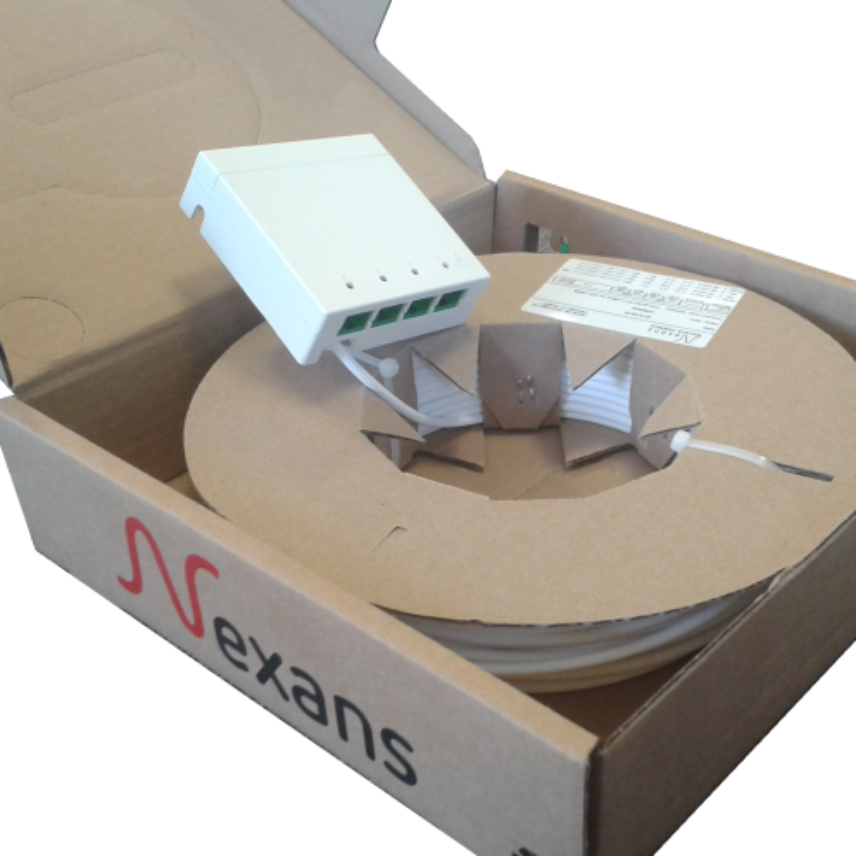 FTTH Wanddose: @XS-Quad