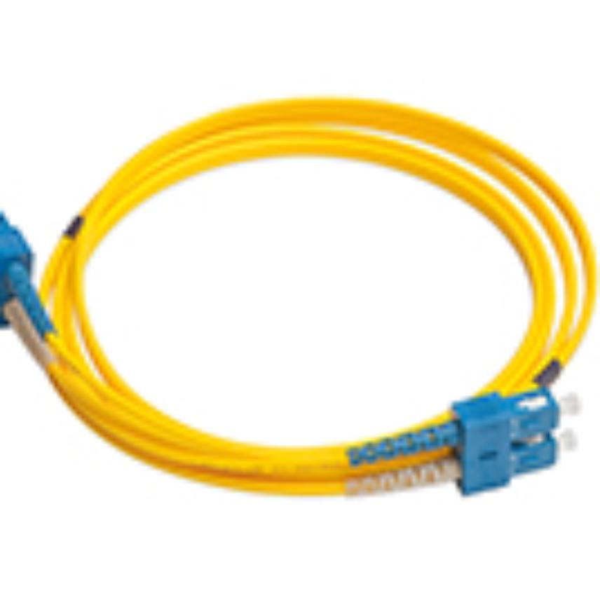 LANmark-OF Slimflex Patch Cord DSC/UPC - DSC/UPC  SM LSZH Yellow X m